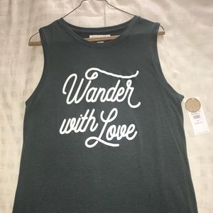 Spiritual Gangster Wander With Love Muscle Tank